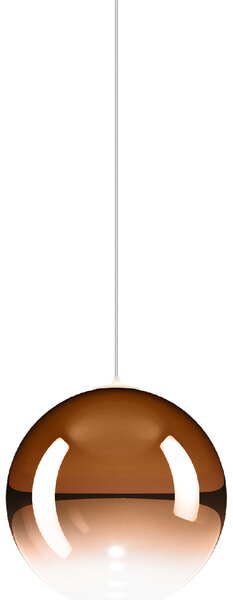 Lodes 17112 5827 Random Solo 14, závěs z oranžového foukaného skla, 1x1W LED 2700K, prům.14cm