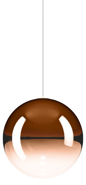 Lodes 17113 5827 Random Solo 18, závěs z oranžového foukaného skla, 1x1W LED 2700K, prům.18cm