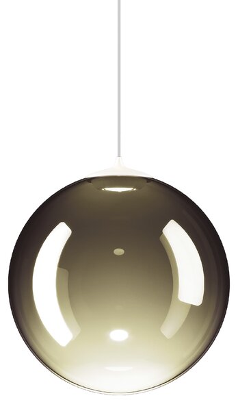 Lodes 17114 7127 Random Solo 23, závěs ze zlatozeleného foukaného skla, 1x3W LED 2700K, prům.23cm