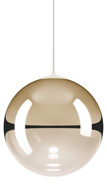 Lodes 17114 4527 Random Solo 23, závěs ze světle zlatého foukaného skla, 1x3W LED 2700K, prům.23cm