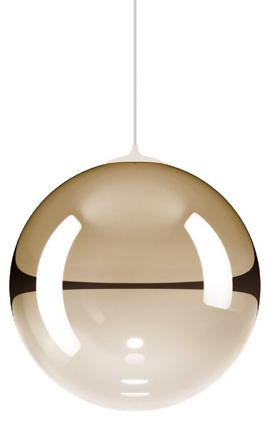 Lodes 17115 4527 Random Solo 28, závěs ze světle zlatého foukaného skla, 1x3W LED 2700K, prům.28cm