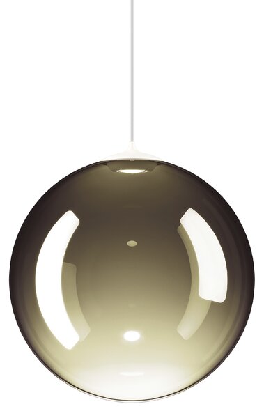 Lodes 17115 7127 Random Solo 28, závěs ze zlatozeleného foukaného skla, 1x3W LED 2700K, prům.28cm