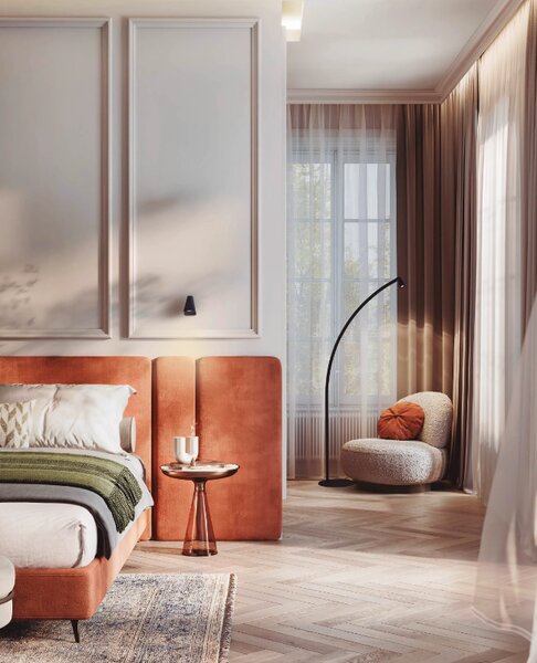 Mantra 9413 Africa, černé nástěnné svítidlo LED 5W, 3000K, 10 x 60cm