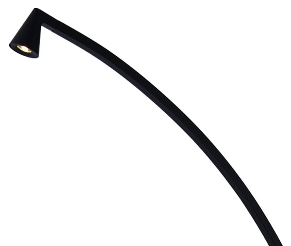Mantra 9417 Africa, černá stojací lampa se stmívačem LED 5W, 3000K, výška 151cm