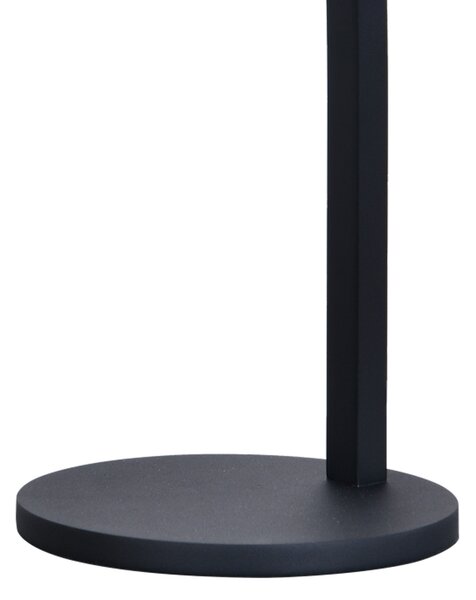 Mantra 9415 Africa, černá stolní lampa s vypínačem LED 6W, 3000K, výška 46cm