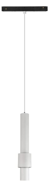 Mantra 9315 Magneto 48V Clifton, bílý závěs LED 7W 3000K 38°, on/off, průměr 5,8cm