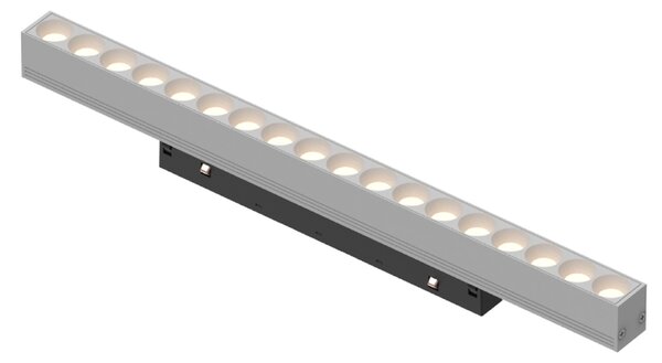 Mantra 9312 Magneto 48V, bílý lineární modul LED 18W 3000K 50°, on/off, délka 37cm