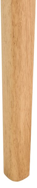 Rozkládací jídelní stůl DELMAS Světlý jasan 160/200 cm 90 cm