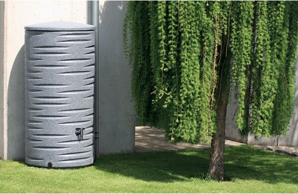 Sud na dešťovou vodu, průměr 58 cm, 290 l, granit