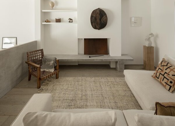 Linie Design Jutový koberec Nessa Natural, ručně tkaný Barva: Natural (přírodní), Rozměr: 140x200 cm
