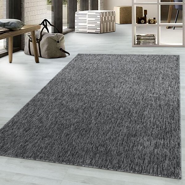 Ayyildiz, Kusový koberec Nizza 1800 grey, 80x150, šedá, chodba / předsíň