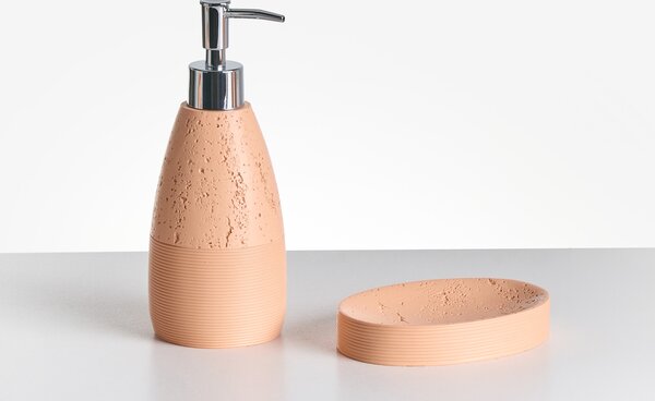 5dílná sada koupelnových doplňků YARAPA Oranžová