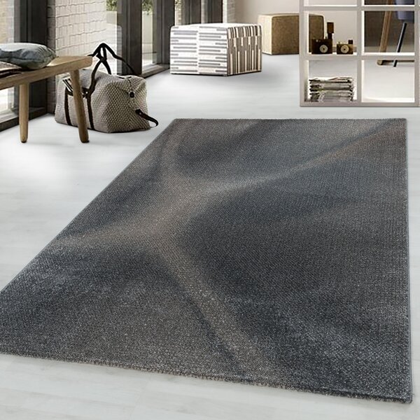 Ayyildiz, Kusový koberec Efor 3714 brown, 80x250, hnědá, chodba / předsíň