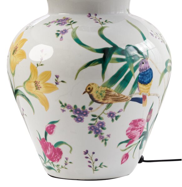 Stolní lampa DIOGO Porcelán Bílá