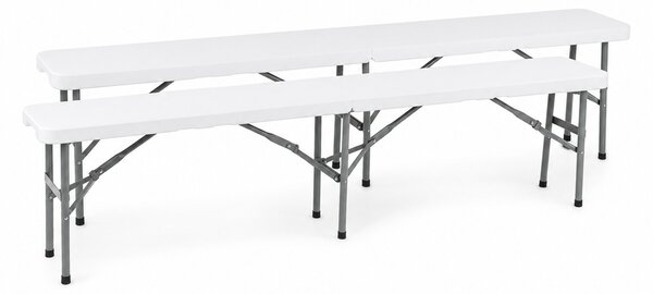 Skládací plastový pivní set 180 cm