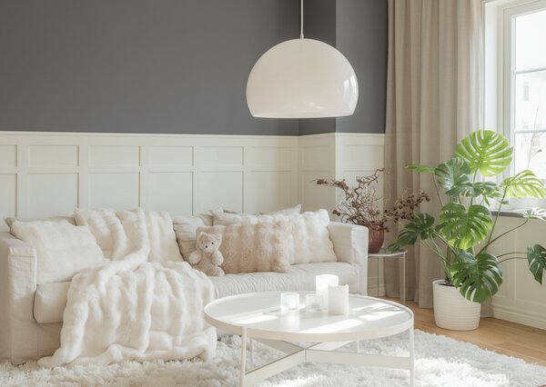 Skinnwille Home Collection Polštář Misty Beige, umělá kožešina, 60x40 cm