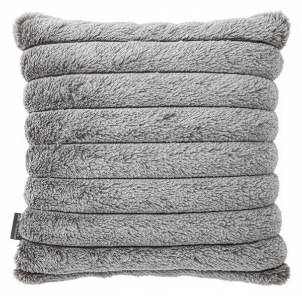 Skinnwille Home Collection Polštář Rocky Smoke, kouřově šedý, 45x45 cm