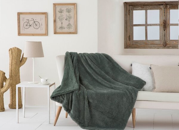 Textil Antilo Pléd Delme Green, zelený, 130x170 cm