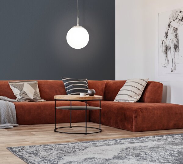 Eglo 85261 RONDO - Závěsný lustr koule 1 x E27, Ø 20cm (Kulatý závěsný lustr)