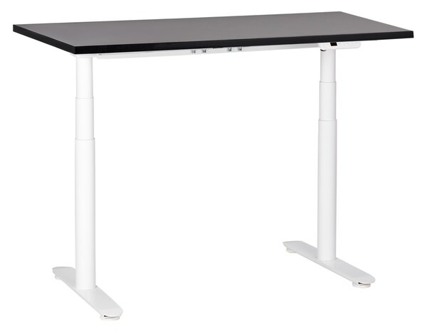 Elektricky výškově nastavitelný pracovní stůl DESTINAS Černá/Bílá 120 cm 72 cm