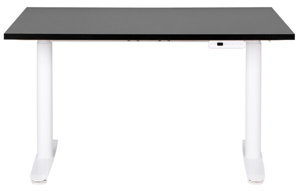 Elektricky výškově nastavitelný pracovní stůl DESTINAS Černá/Bílá 120 cm 72 cm