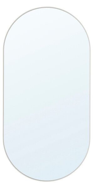 In-Design Zrcadlo OvalLine - bílý matný rám, 1000x500 mm