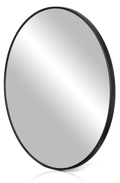 In-Design Zrcadlo RoundLine - černý matný rám, bez osvětlení Průměr zrcadla (mm): 400
