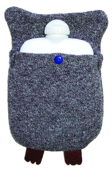 HUGO-FROSCH Dětský termofor Hugo Frosch Eco Junior Comfort s motivem sovy – 25 x 16 cm