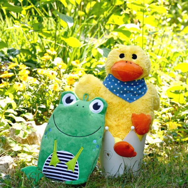 HUGO-FROSCH Dětský termofor Hugo Frosch Eco Junior Comfort - žába