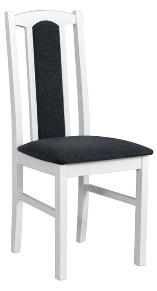 Jídelní židle, Bosanova TYP 7, bílá/šedočerná