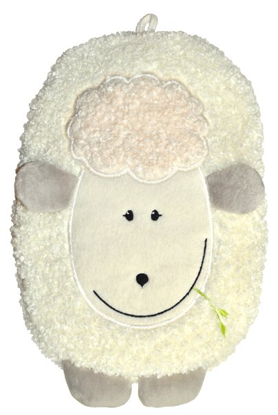 HUGO-FROSCH Dětský termofor Hugo Frosch Eco Junior Comfort s motivem ovečky - krémová