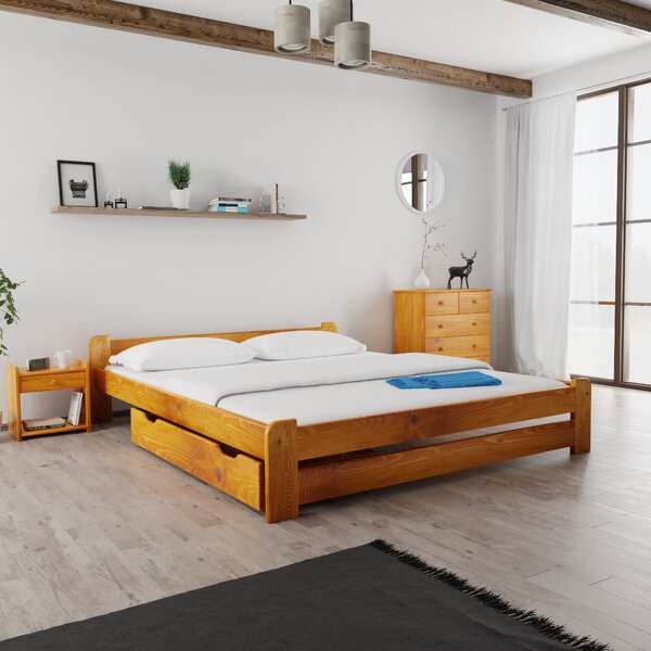 Úložný box pod postel 150 cm, olše