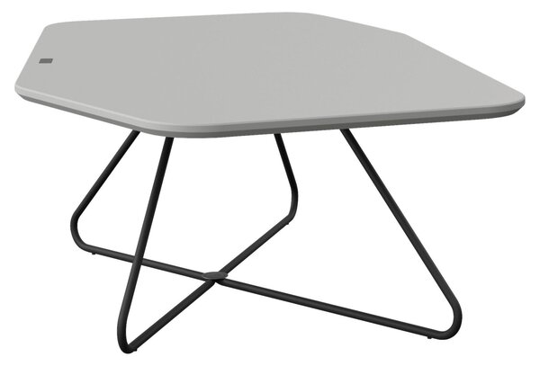 KONFERENČNÍ STOLEK, černá, světle šedá, kov, kompozitní dřevo, 95/71,2/35 cm Joop! - Konferenční stolky