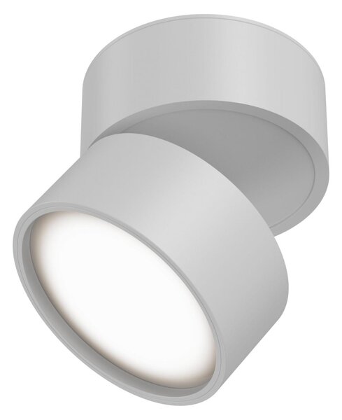 Maytoni Moderní stropní LED svítidlo ONDA, 12W, ⌀ 8,5 cm Barva: Černá, Teplota světla: 4000K - denní bílá