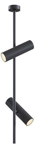 Maytoni Moderní stropní svítidlo ELTI, 50W, d. 77 cm, 2XGU10 Barva: Černá