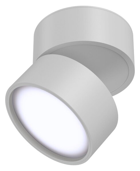 Maytoni Moderní stropní LED svítidlo ONDA, 12W, ⌀ 8,5 cm Barva: Černá, Teplota světla: 4000K - denní bílá