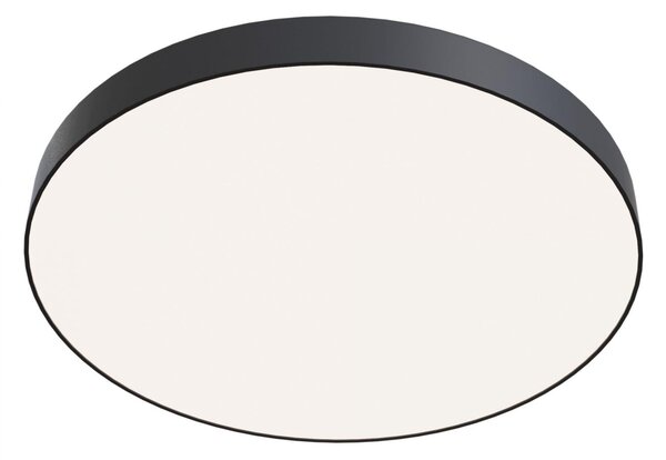Maytoni Moderní stropní LED svítidlo ZON, 90W, ⌀ 60 cm Barva: Černá, Teplota světla: 3000K - teplá bílá