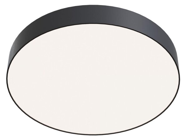 Maytoni Moderní stropní LED svítidlo ZON, 45W, ⌀ 40 cm Barva: Černá, Teplota světla: 3000K - teplá bílá