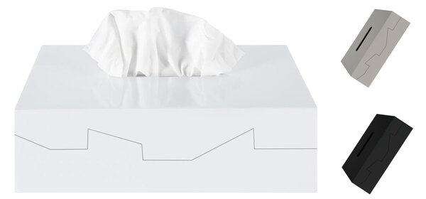 Spirella box na kapesníky SILHOUETTE, bílý, plast