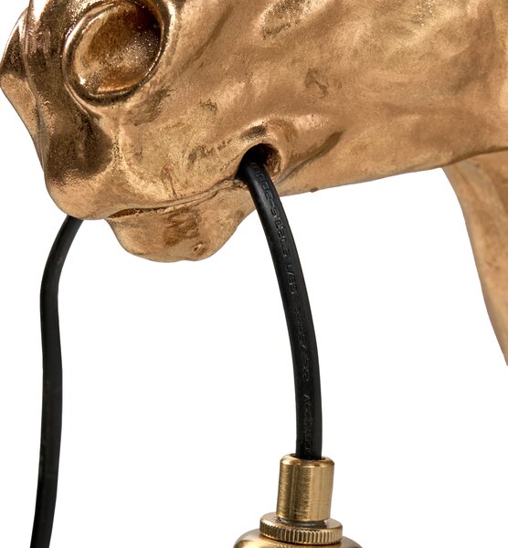 Kůň Nástěnná lampa PHILIPPE Zlatá