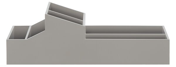 Spirella kosmetický organizér SKYLINE, dva díly, šedý, plast