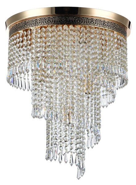Maytoni Křišťálový lustr CASCADE, 7xE14, Ø 42 cm