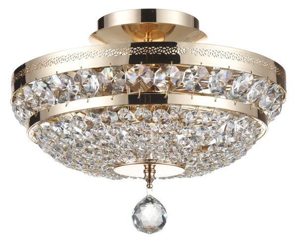 Maytoni Křišťálový lustr OTTILIA, 3xE14, Ø 32 cm