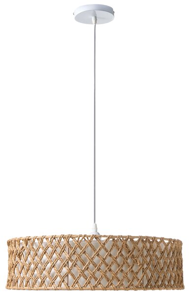 Závěsná lampa BLONDIN Papírové lano Přírodní