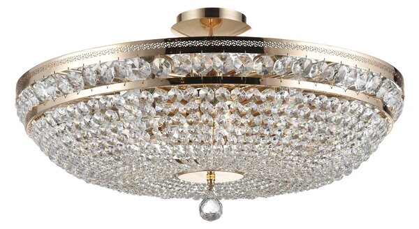 Maytoni Křišťálový lustr OTTILIA, 12xE14, Ø 65 cm