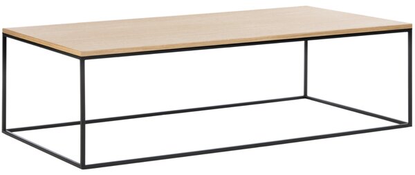 Noo.ma Dubový konferenční stolek Kafibor 100 x 50 cm