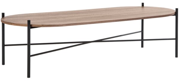 Noo.ma Ořechový konferenční stolek Toglan 115 x 50 cm