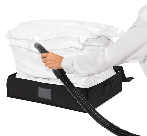 Compactor Black Edition vakuový úložný box s vyztuženým pouzdrem - L 145 litrů