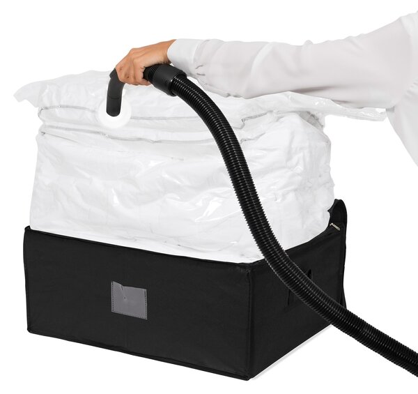 Compactor Black Edition vakuový úložný box s vyztuženým pouzdrem - XXL 210 litrů