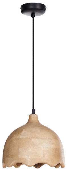 Závěsná lampa GOMATI Mangové dřevo Světle hnědá
